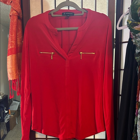 INC International Concepts Tops - INC Red Women's Top